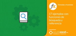 Ejemplos funciones búsqueda excel